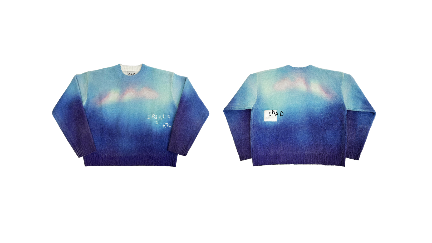 PACK CD + CLÉ USB-C + PULL MOHAIR BLEU